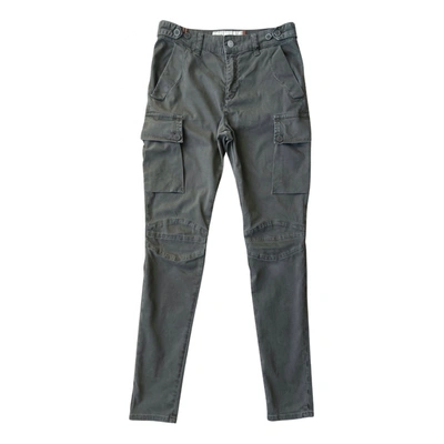 Pre-owned Notify Trousers In Green