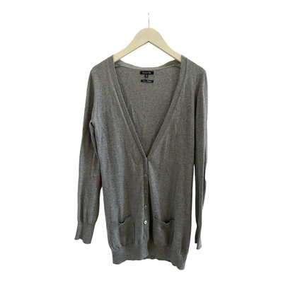 Pre-owned Massimo Dutti Cardigan In Grey