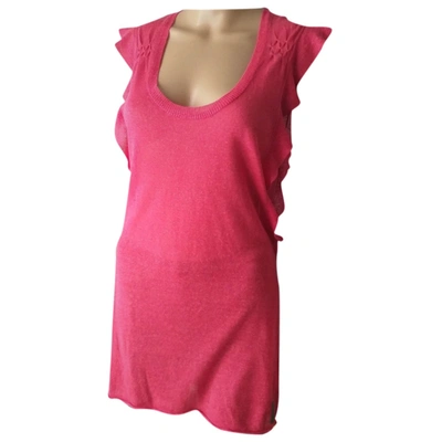 Pre-owned Dkny Tunic In Pink