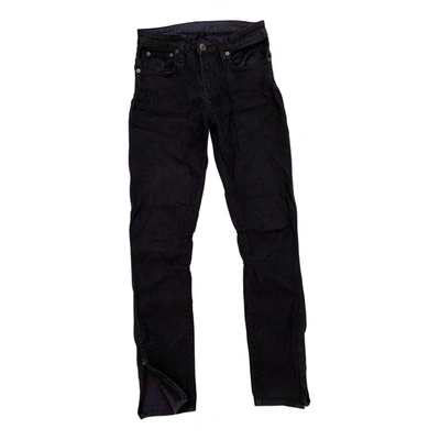 Pre-owned Helmut Lang Jeans In Purple