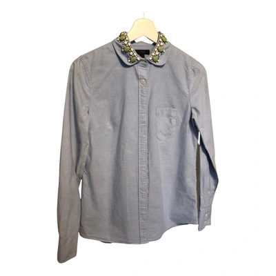 Pre-owned Jcrew Shirt In Blue