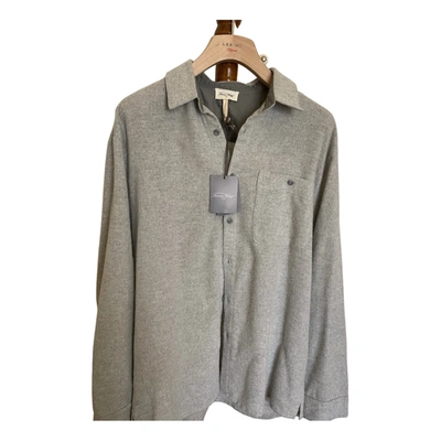 Pre-owned American Vintage Wool Shirt In Grey