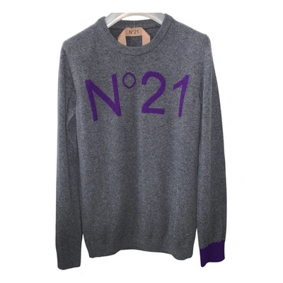 Pre-owned N°21 Cashmere Jumper In Grey