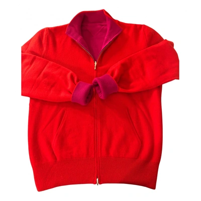 Pre-owned Cruciani Cashmere Knitwear In Red