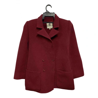 Pre-owned Lanvin Wool Jacket In Red