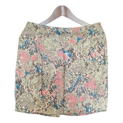 Pre-owned Comptoir Des Cotonniers Mini Skirt In Green