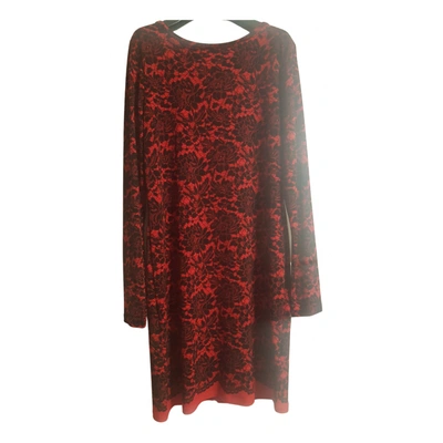 Pre-owned Michael Kors Mid-length Dress In Red