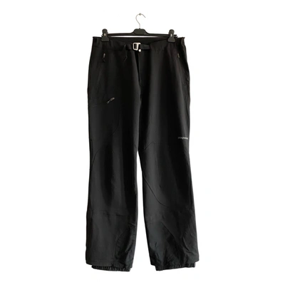 Pre-owned Patagonia Trousers In Black