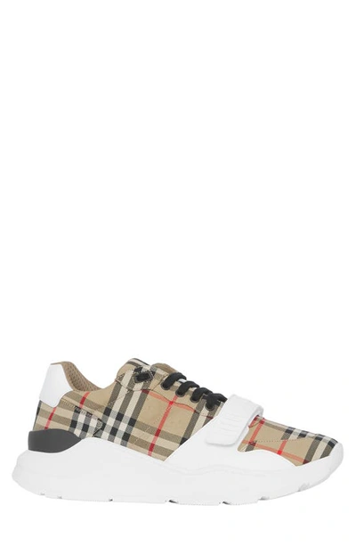 BURBERRY BURBERRY NEW REGIS CHECK SNEAKER