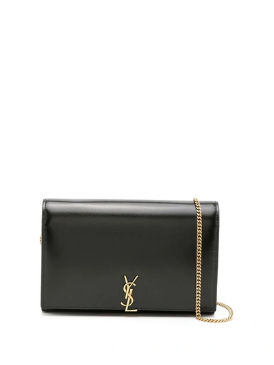 Saint Laurent Kate Crossbody Bag In Lightsage