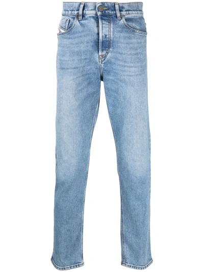Diesel D-fining Tapered Jeans In Blue