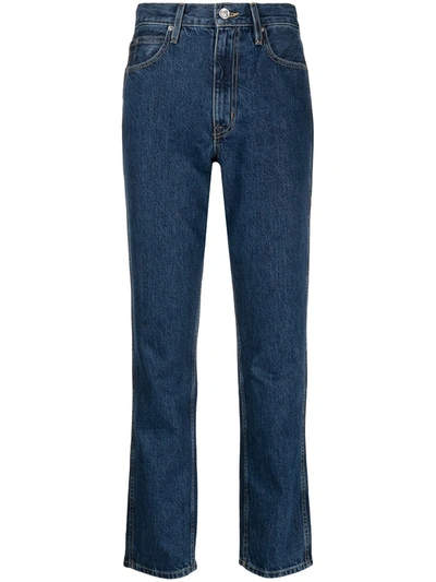 Slvrlake Virginia Slim-cut Jeans In Blue