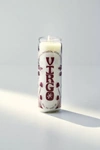 Urban Outfitters Zodiac Glass Candle In Virgo