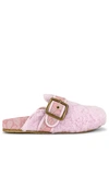 COACH SHEARLING CLOG
