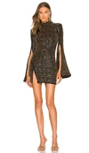 Michael Costello X Revolve Mr. Gibson Mini Dress In Black