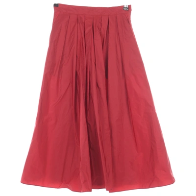 Pre-owned Maliparmi Skirt In Red
