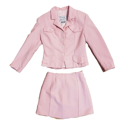 Pre-owned Moschino Cheap And Chic Mini Skirt In Pink