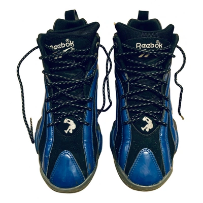 Pre-owned Reebok Trainers In Blue