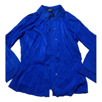 Pre-owned Elisabetta Franchi Shirt In Blue