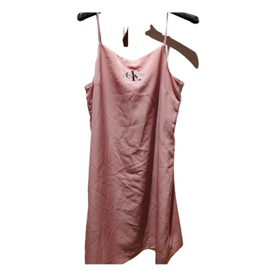 Pre-owned Calvin Klein Jeans Est.1978 Mid-length Dress In Pink