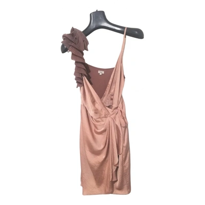 Pre-owned Hoss Intropia Mid-length Dress In Pink