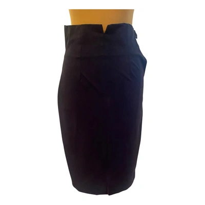 Pre-owned Romeo Gigli Mid-length Skirt In Blue