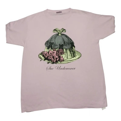 Pre-owned Undercover T-shirt In Pink