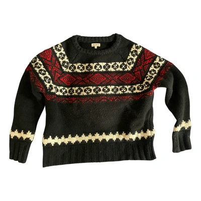 Pre-owned Suno Wool Jumper In Black