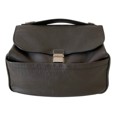 Pre-owned Proenza Schouler Kent Bag Leather Handbag In Brown