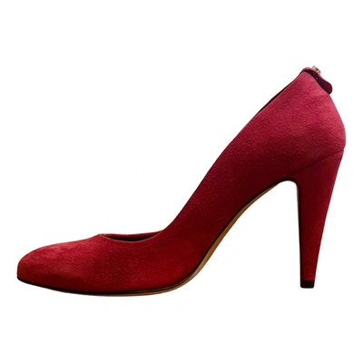 Pre-owned Max & Co Heels In Red