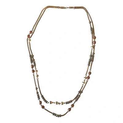 Pre-owned Guy Laroche Necklace In Gold
