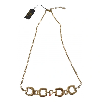 Pre-owned Aigner Necklace In Gold