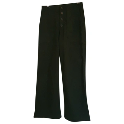 Pre-owned Adriano Goldschmied Large Pants In Green
