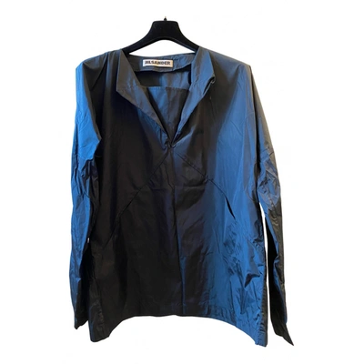 Pre-owned Jil Sander Short Vest In Blue