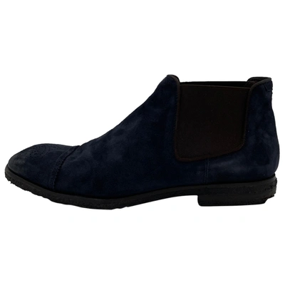 Pre-owned Raparo Boots In Blue