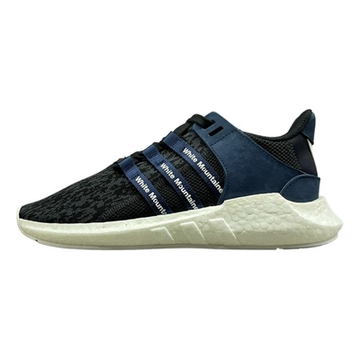 Pre-owned Adidas Originals Eqt Support Cloth Low Trainers In Blue