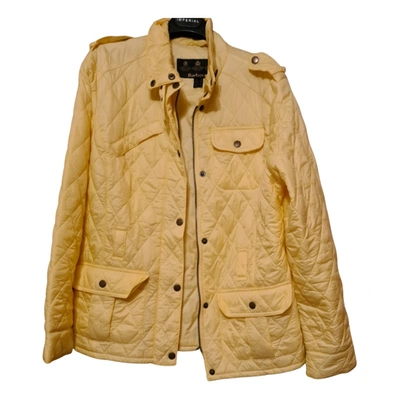 Pre-owned Barbour Jacket In Yellow