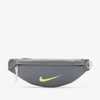 Nike Sportswear Heritage Winterized Waistpack In Smoke Grey,smoke Grey,volt