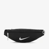 Nike Sportswear Heritage Winterized Waistpack In Black,black,metallic Silver