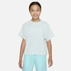 Nike Sportswear Big Kids' (girls') T-shirt In Blue