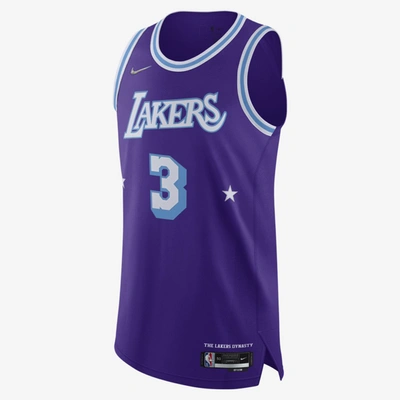 Nike Los Angeles Lakers City Edition Dri Fit Adv Nba Authentic Jersey 