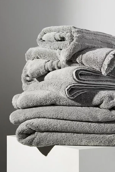 Kassatex Mercer Towel Collection By  In Grey Size Bath Towel In Grey