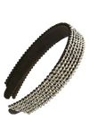Tasha Rhinestone Headband In Hem