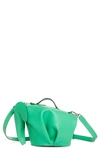 Loewe Large Elephant Leather Crossbody Bag In Apple Green