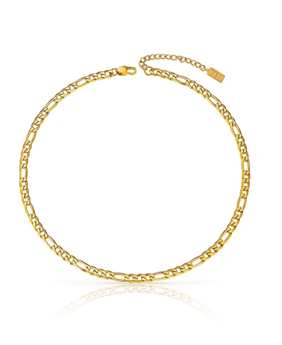 Ben Oni Classic Anti-tarnish Figaro Chain Necklace In Gold Plated