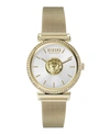 Versus Brick Lane Mesh Strap Watch, 34mm In Gold