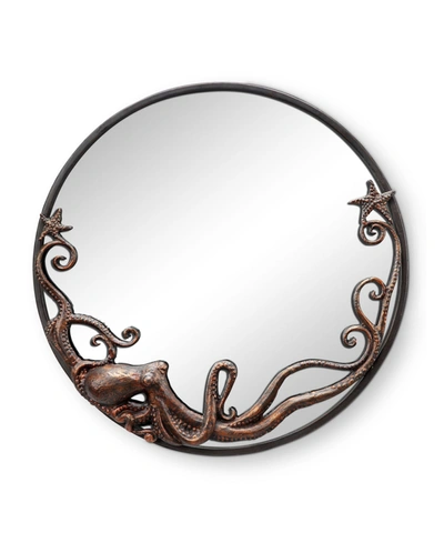 Spi Home Octopus Wall Mirror In Bronze