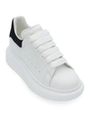 Alexander Mcqueen Boy's Oversized Leather Sneakers, Toddler/kids In Whitecoral