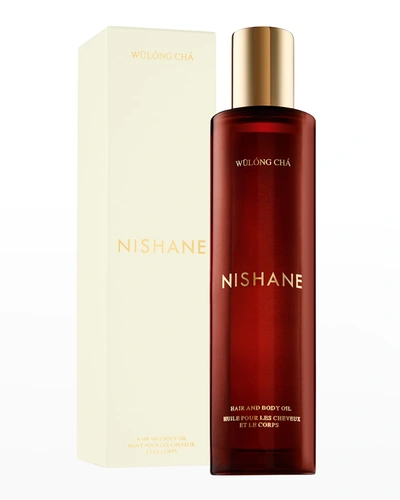 Nishane Wulong Cha Hair & Body Oil, 3.4 Oz.