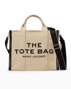 Marc Jacobs The Jacquard Medium Tote Bag In Warm Sand